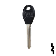 Uncut Plastic Head Key Blank | Nissan | X237-P,  DA34-P Automotive Key JMA USA