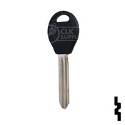 Uncut Plastic Head Key Blank | Nissan | X237-P,  DA34-P Automotive Key JMA USA