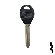 Uncut Plastic Head Key Blank | Nissan | X237-P,  DA34-P Automotive Key JMA USA