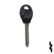 Uncut Plastic Head Key Blank | Nissan | X237-P,  DA34-P Automotive Key JMA USA