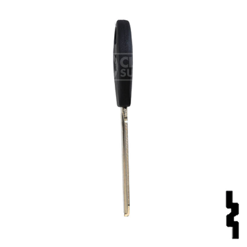Uncut Plastic Head Key Blank | Nissan | X237-P,  DA34-P Automotive Key JMA USA