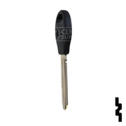 Uncut Plastic Head Key Blank | Nissan | X237-P,  DA34-P Automotive Key JMA USA
