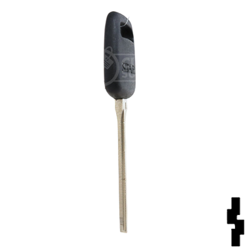 Uncut Plastic Head Key Blank | Strattec | TR47-P, X217-P Automotive Key Strattec