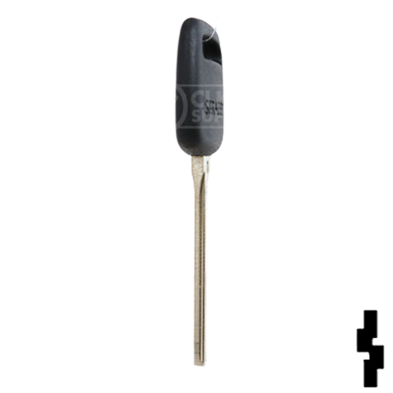 Uncut Plastic Head Key Blank | Strattec | TR47-P, X217-P Automotive Key Strattec