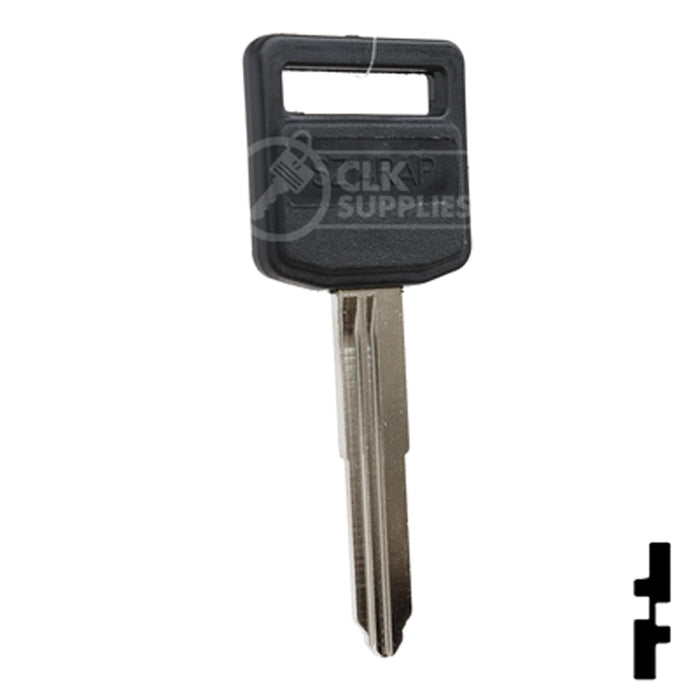 Uncut Plastic Head Key Blank | Suzuki and Kawasaki | SZ14RAP-SI Automotive Key Ilco