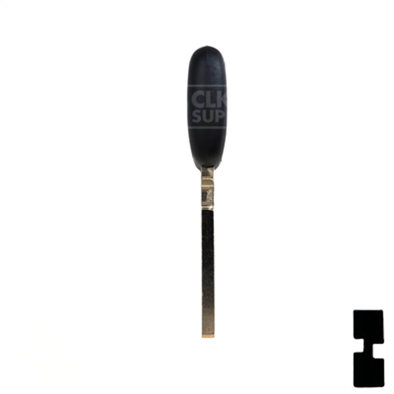 Uncut Plastic Head Key Blank | Volvo | S66NN-P Automotive Key JMA USA