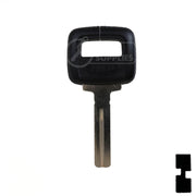 Uncut Plastic Head Key Blank | Volvo | S66NN-P Automotive Key JMA USA