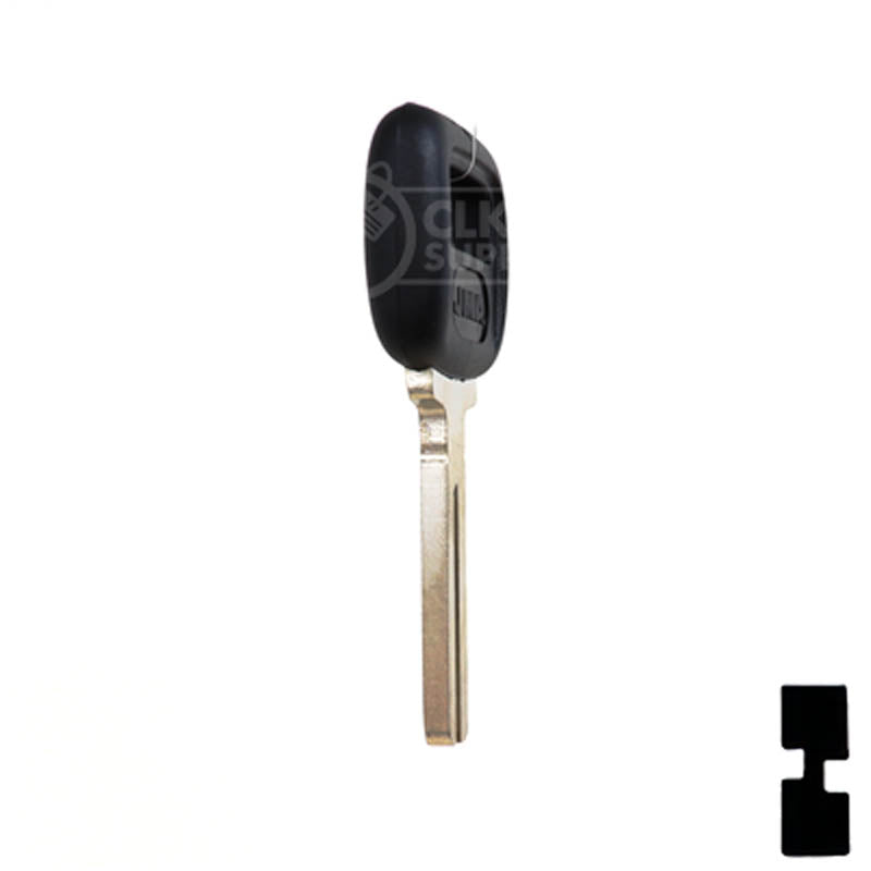 Uncut Plastic Head Key Blank | Volvo | S66NN-P Automotive Key JMA USA