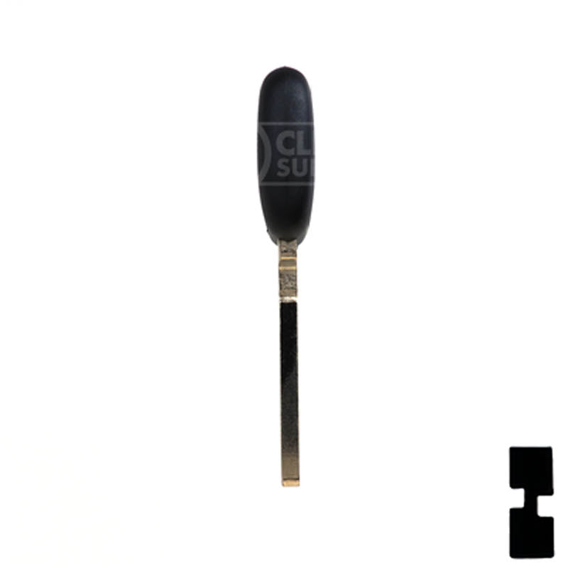 Uncut Plastic Head Key Blank | Volvo | S66NN-P Automotive Key JMA USA