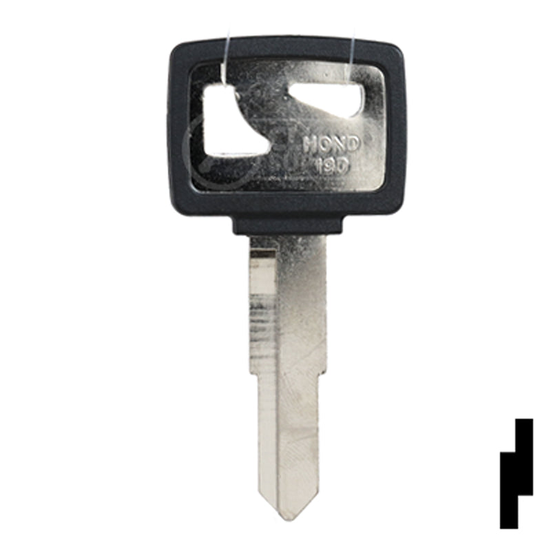 Uncut Plastic Head Key | Honda | HON39P, HOND-19D.P Automotive Key JMA USA