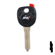 Uncut Plastic Head Transponder Key Shell | Chevrolet | TP00GM-30-P Automotive Key JMA USA