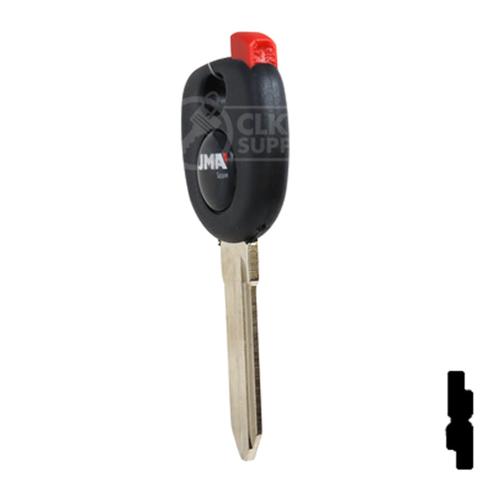 Uncut Plastic Head Transponder Key Shell | Chevrolet | TP00GM-30-P Automotive Key JMA USA