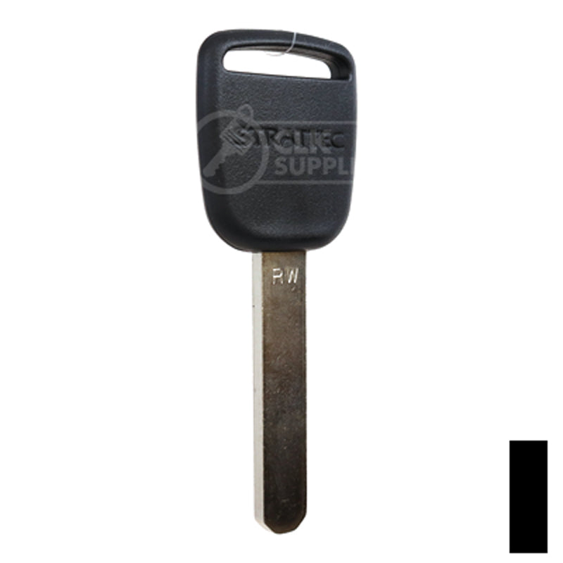 Uncut RW Transponder Key | Honda | HO01PT, 692082 Automotive Key Strattec