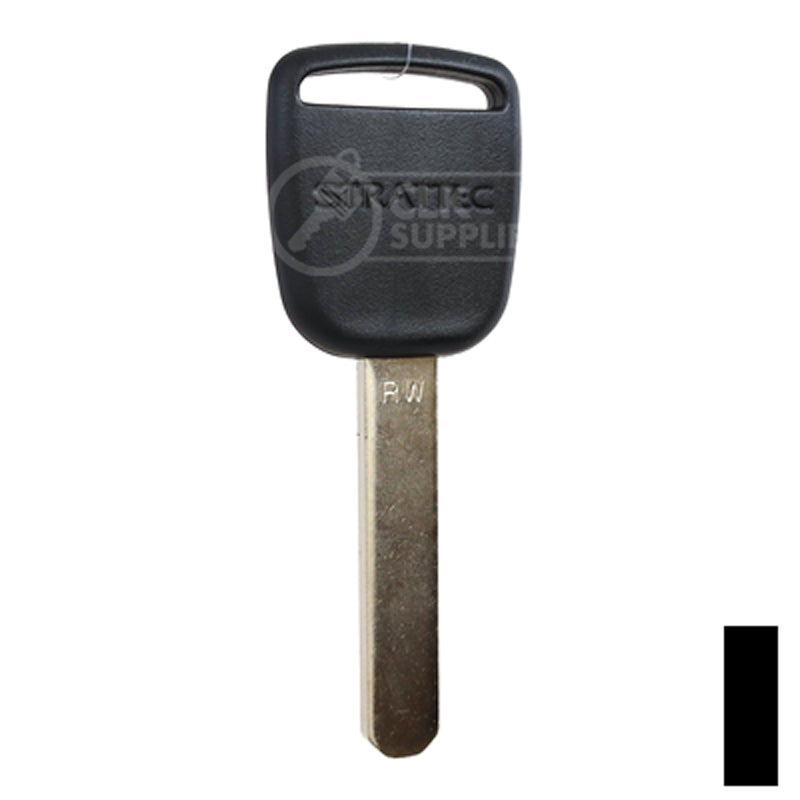 Uncut RW Transponder Key | Honda | HO01PT, 692082 Automotive Key Strattec