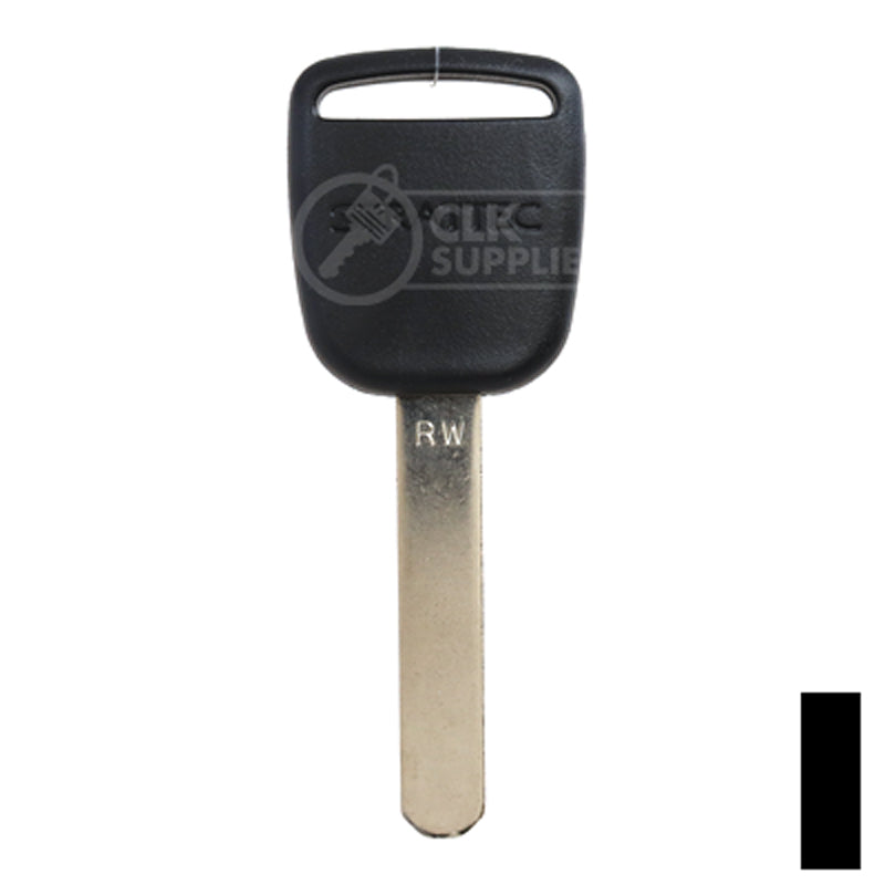 Uncut RW Transponder Key | Honda | HO01PT, 692082 Automotive Key Strattec