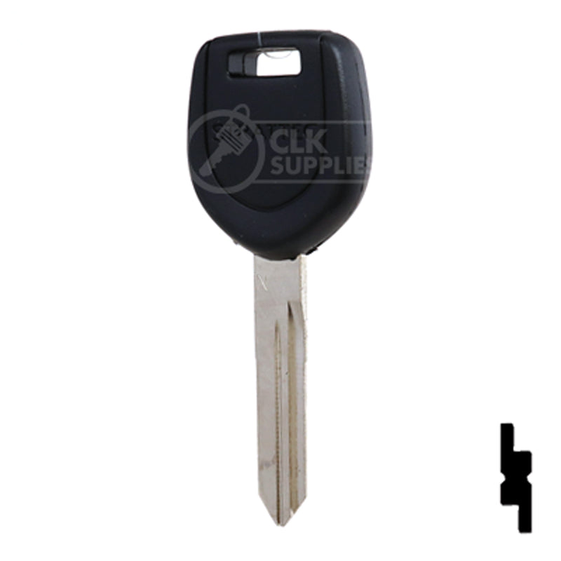 Uncut RW Transponder Key | Mitsubishi | MIT6PT, MIT13PT Automotive Key Strattec