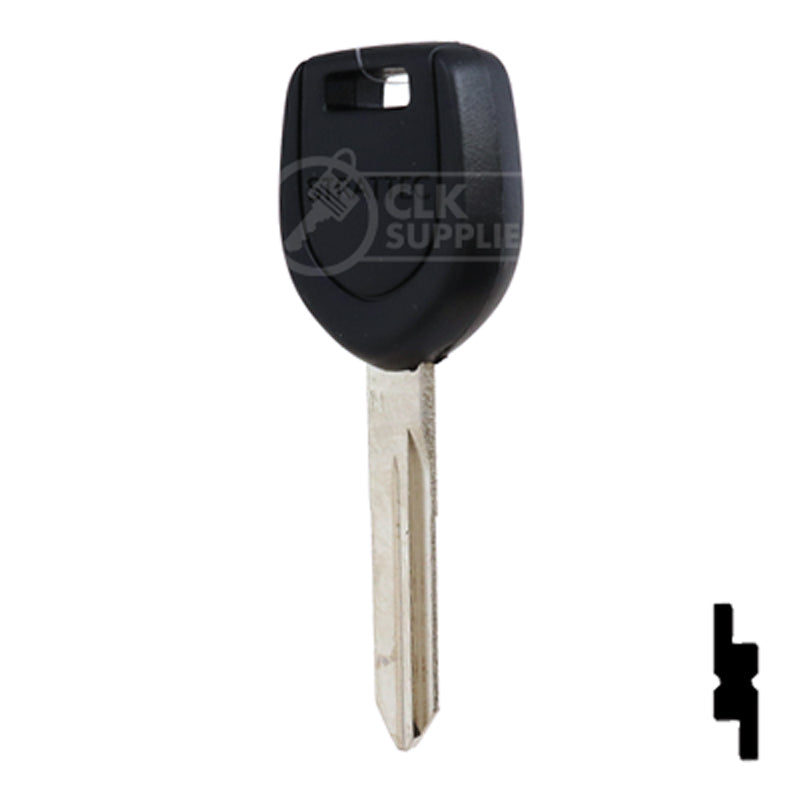 Uncut RW Transponder Key | Mitsubishi | MIT6PT, MIT13PT Automotive Key Strattec