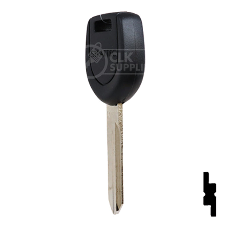 Uncut RW Transponder Key | Mitsubishi | MIT6PT, MIT13PT Automotive Key Strattec