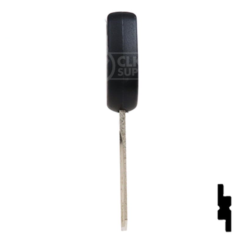Uncut RW Transponder Key | Mitsubishi | MIT6PT, MIT13PT Automotive Key Strattec