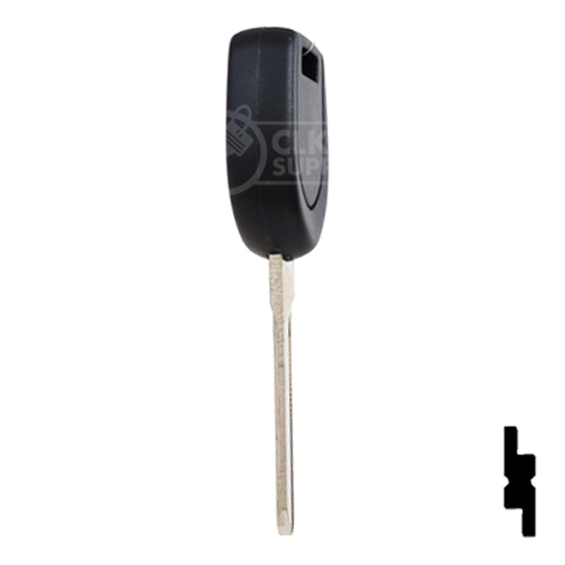 Uncut RW Transponder Key | Mitsubishi | MIT6PT, MIT13PT Automotive Key Strattec