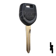 Uncut RW Transponder Key | Mitsubishi | MIT6PT, MIT13PT Automotive Key Strattec