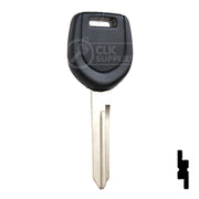 Uncut RW Transponder Key | Mitsubishi | MIT6PT, MIT13PT Automotive Key Strattec