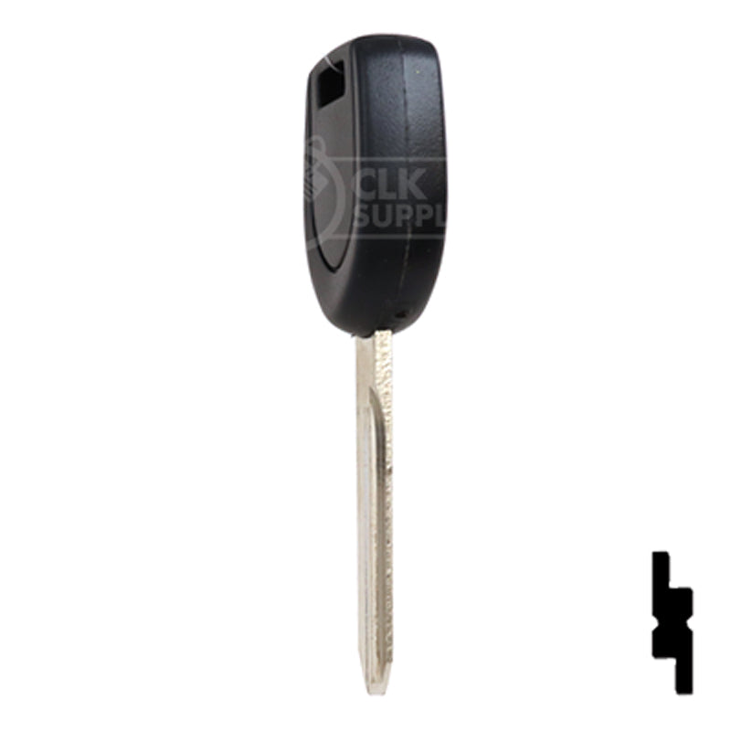 Uncut RW Transponder Key | Mitsubishi | MIT6PT, MIT13PT Automotive Key Strattec