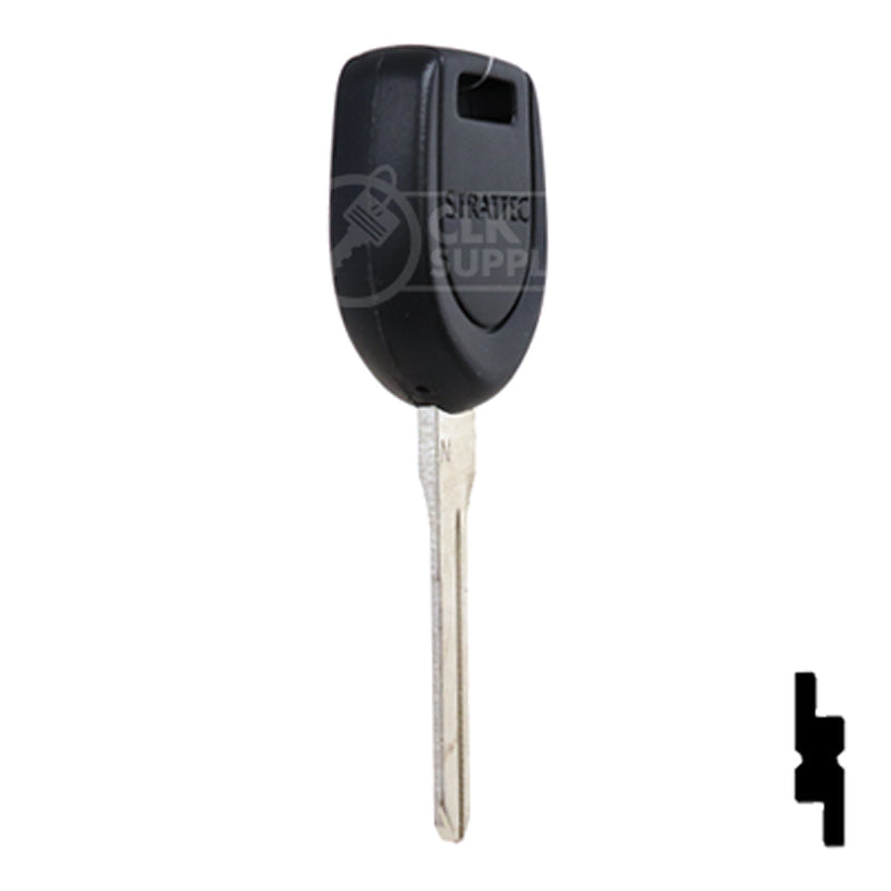 Uncut RW Transponder Key | Mitsubishi | MIT6PT, MIT13PT Automotive Key Strattec