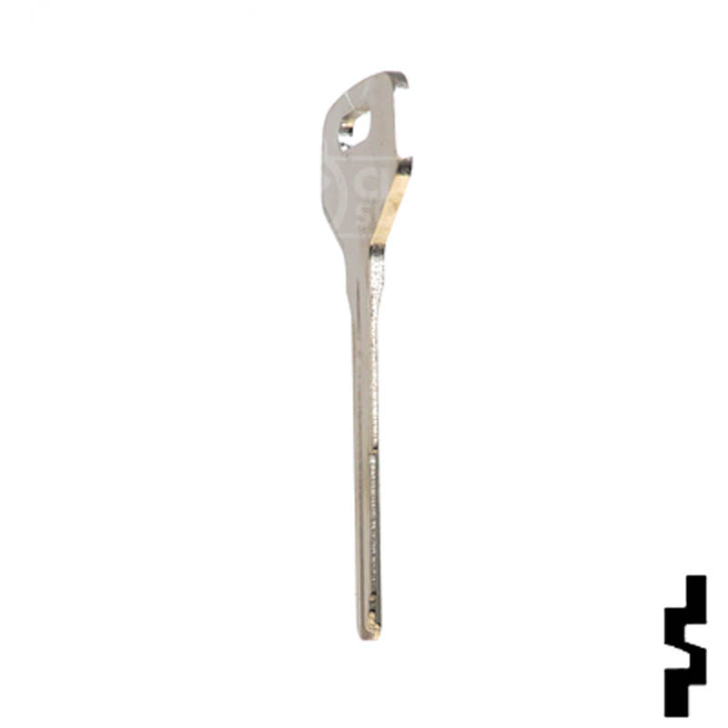 Uncut Toyota Key Blank | X159, TR37 Automotive Key JMA USA