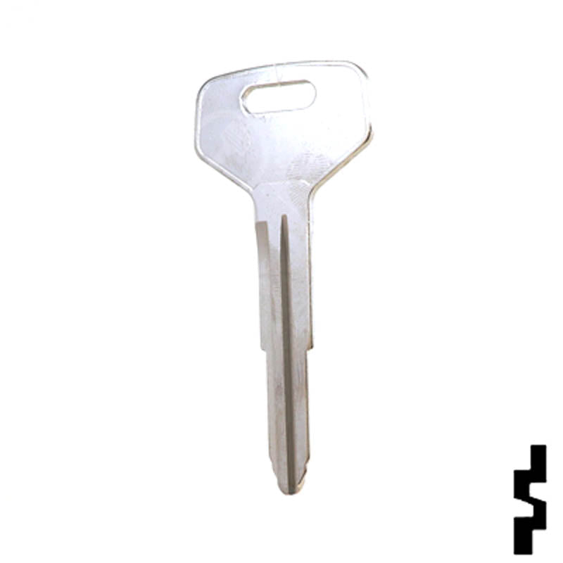 Uncut Toyota Key Blank | X159, TR37 Automotive Key JMA USA