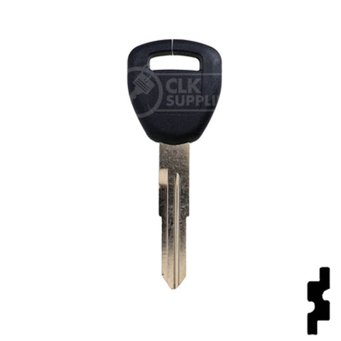 Uncut Transponder Key | Acura | Honda | HD106-PT, 692246 Automotive Key LockVoy