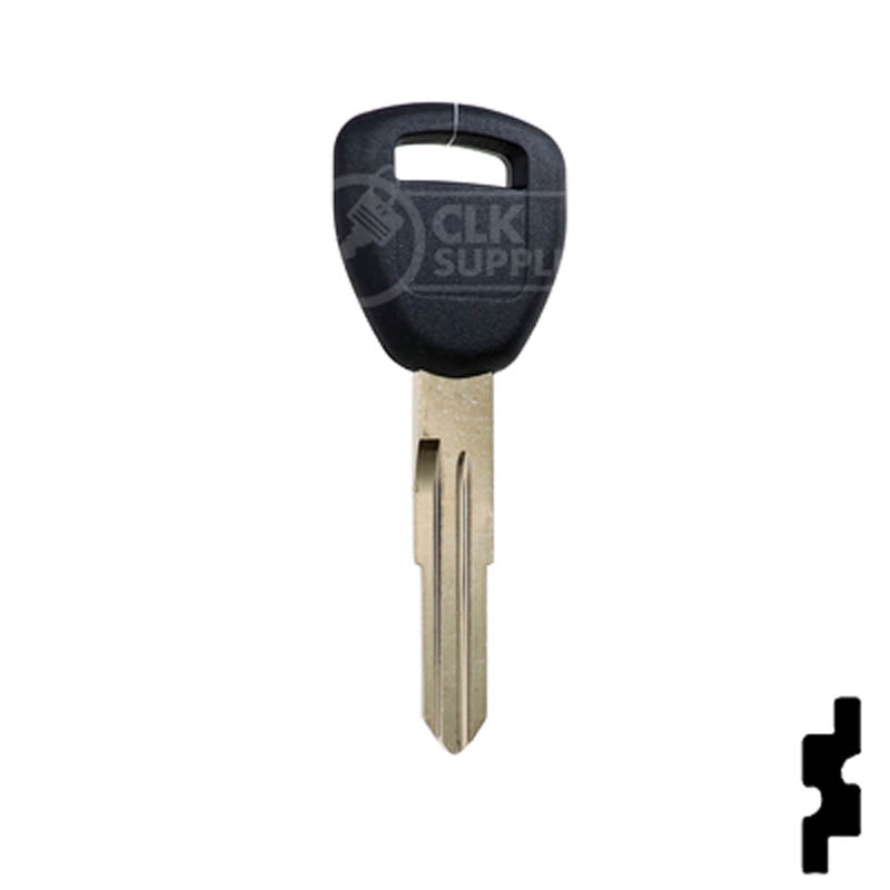 Uncut Transponder Key | Acura | Honda | HD106-PT, 692246 Automotive Key LockVoy