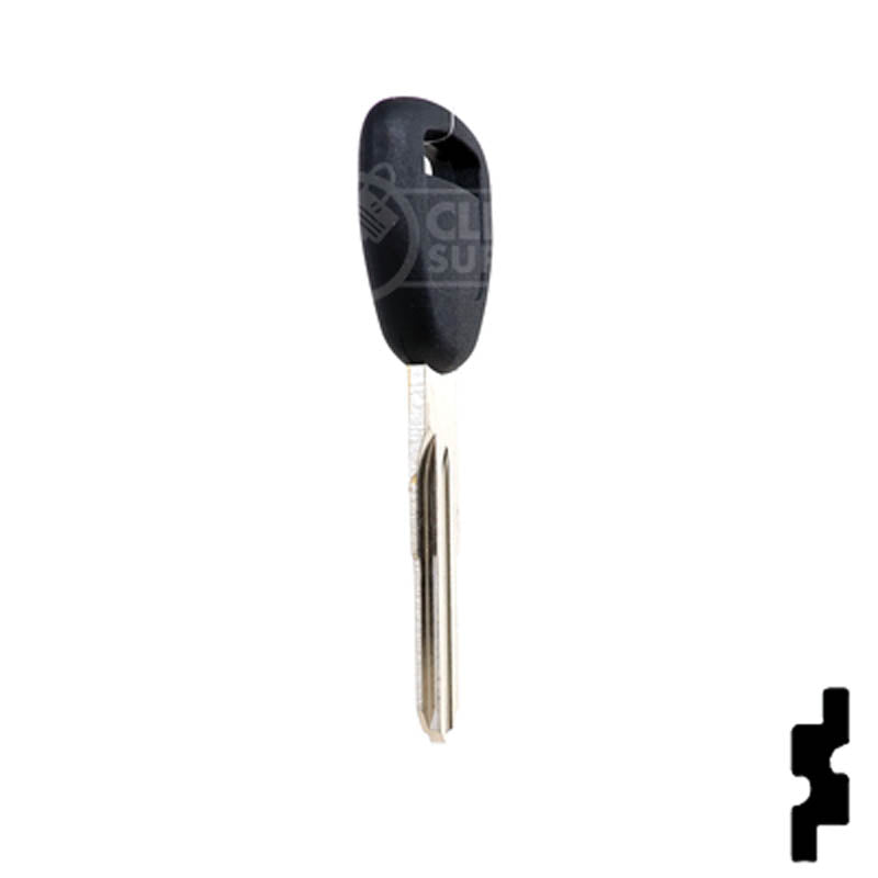 Uncut Transponder Key | Acura | Honda | HD106-PT, 692246 Automotive Key LockVoy