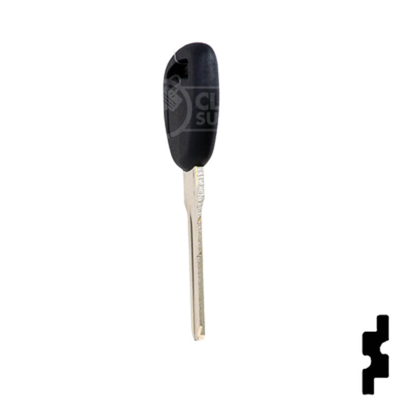 Uncut Transponder Key | Acura | Honda | HD106-PT, 692246 Automotive Key LockVoy
