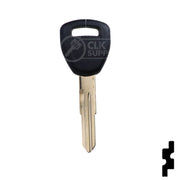 Uncut Transponder Key | Acura | Honda | HD106-PT, 692246 Automotive Key LockVoy