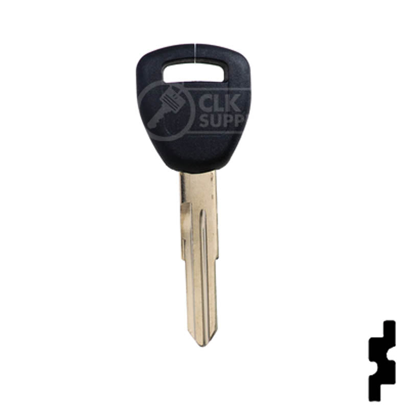 Uncut Transponder Key | Acura | Honda | HD106-PT, 692246 Automotive Key LockVoy