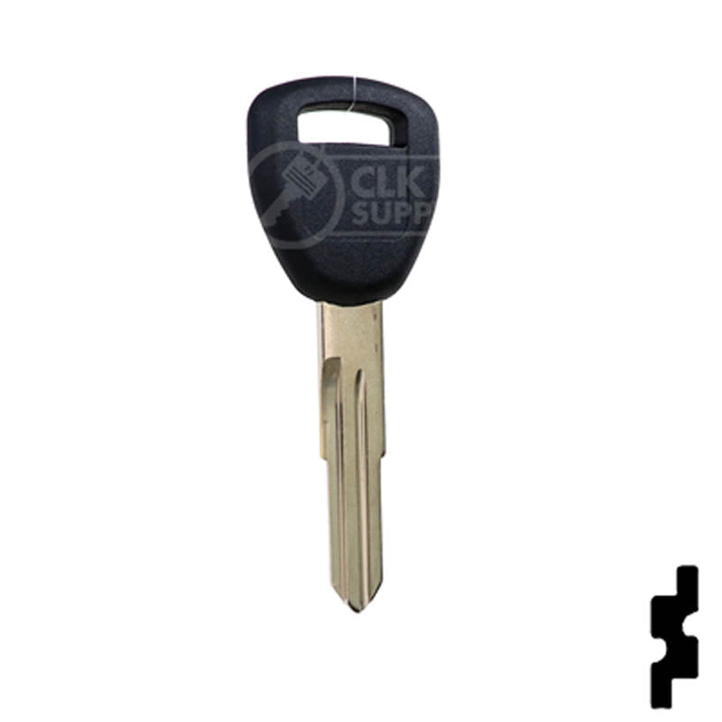 Uncut Transponder Key | Acura | Honda | HD106-PT, 692246 Automotive Key LockVoy