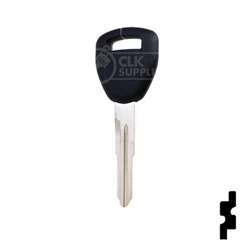 Uncut Transponder Key | Acura | Honda | HD106-PT, 692246 Automotive Key LockVoy