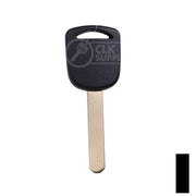 Uncut Transponder Key | Acura | Honda | HO01-PT, 692247 Automotive Key LockVoy