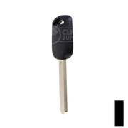 Uncut Transponder Key | Acura | Honda | HO01-PT, 692247 Automotive Key LockVoy