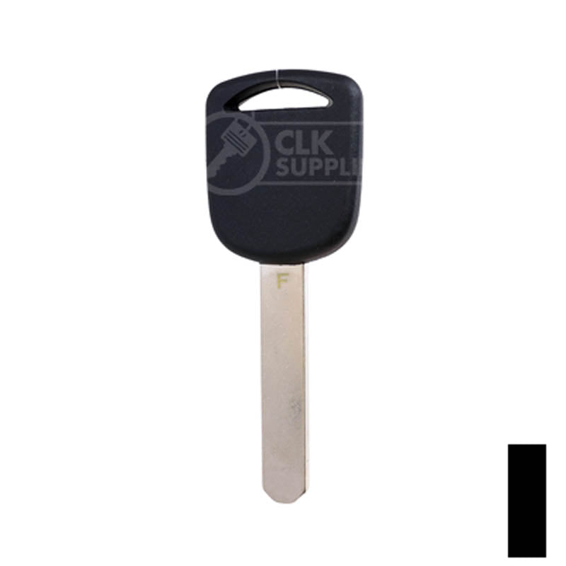 Uncut Transponder Key | Acura | Honda | HO01-PT, 692247 Automotive Key LockVoy