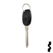 Uncut Transponder Key Blank | 5928819 | GM Logo Circle Plus Automotive Key Strattec