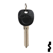 Uncut Transponder Key Blank | 5928819 | GM Logo Circle Plus Automotive Key Strattec