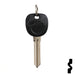 Uncut Transponder Key Blank | 5928819 | GM Logo Circle Plus Automotive Key Strattec