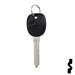 Uncut Transponder Key Blank | 5928819 | GM Logo Circle Plus Automotive Key Strattec
