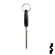 Uncut Transponder Key Blank | 5928819 | GM Logo Circle Plus Automotive Key Strattec
