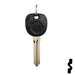 Uncut Transponder Key Blank | 5928819 | GM Logo Circle Plus Automotive Key Strattec