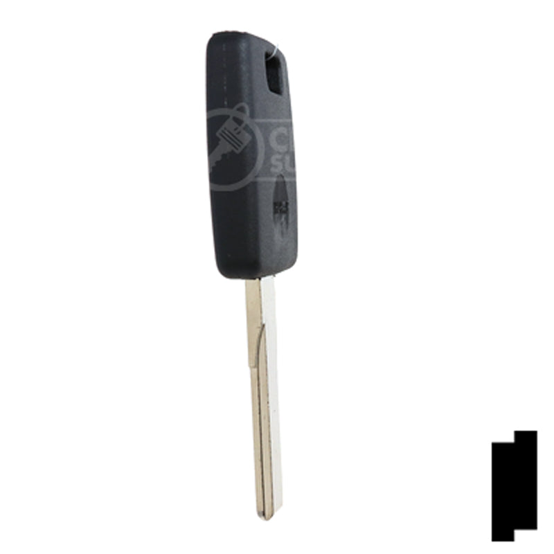 Uncut Transponder Key Blank | Audi | HU66AT6 Automotive Key JMA USA