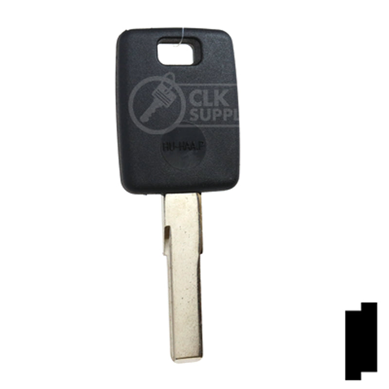 Uncut Transponder Key Blank | Audi | HU66AT6 Automotive Key JMA USA
