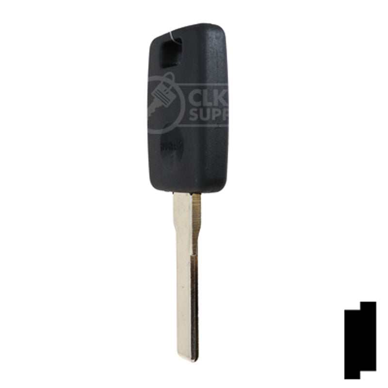 Uncut Transponder Key Blank | Audi | HU66AT6 Automotive Key JMA USA
